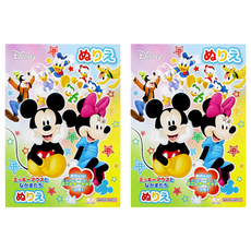 sun-star 兒童B5繪畫著色本 米老鼠與好朋友