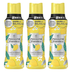 Lenor 蘭諾 日本原裝進口 衣物柔軟香香豆 柑橘馬鞭草, 420ml, 3瓶