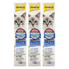 Gim Cat 俊寶俊喵 雙效維他命膏, 50g, 維他命 + 鮪魚, 3條