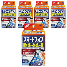 KOBAYASHI 小林製藥 除塵去汙無痕擦拭布 20片, 手機螢幕用, 5盒