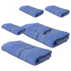 ONE&ONE 慶峯棉業 莫代爾高棉快乾毛巾3件組 70 x 33cm, 顏色隨機, 2組