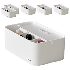 Retem Porta 折疊收納盒, 白色, 6個