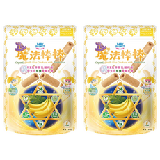 BABY SECRET 寶寶的秘密 有機米棒, 30g, 2個, 香蕉