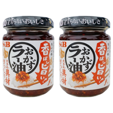 S&B 愛思必 香味辣油, 110g, 2個