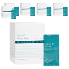 LAVOIR 絲柏與岩蘭草香氛烘衣紙, 6個, 40片