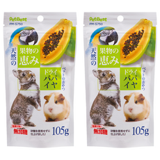 PetBest 津輕完熟 木瓜丁, 木丁瓜, 105g, 2入