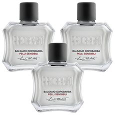 PRORASO 敏感肌鬍後乳 白標, 3個, 100ml