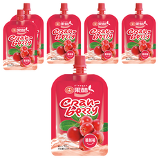 十全 蔓越莓醋飲料, 6個, 100ml