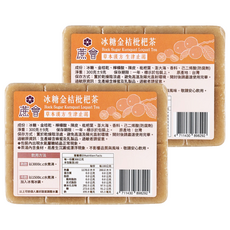 蔗會 冰糖金桔枇杷茶, 2個, 1個裝, 300g