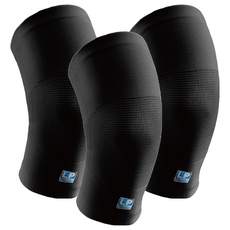 高伸縮型膝護套 647R1-BK-M, 3個