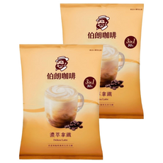 金車 MR.BROWN 伯朗咖啡 濃萃拿鐵三合一, 17.5g, 2套, 30個裝