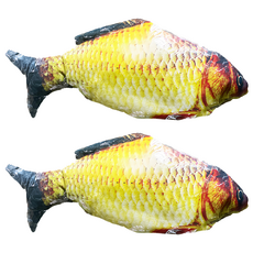 仿真電動跳跳魚, 單一商品, 草魚, 2個