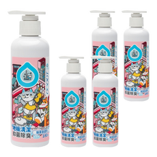 臭味滾 ODOUT 地板清潔 貓家庭適用, 5個, 180ml