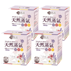 溫美活 蒸氣熱敷眼罩EX升級版 薰衣草 玫瑰 洋甘菊, 4個, 15個裝