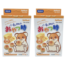 PetBest 丸田小動物 營養補給餅 起士, 60g, 2盒