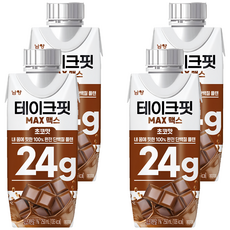 TAKEFIT MAX蛋白飲 巧克力口味, 250ml, 4個