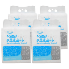磨砂清潔洗碗布 RY008, 4個, 120個裝, 白色