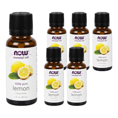 now 檸檬精油, 1oz, 6瓶