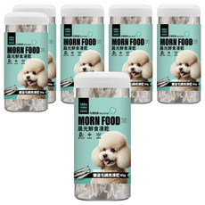 MORN FOOD 晨光 全齡犬用鮮食凍乾, 爆蛋毛鱗魚, 65g, 6個