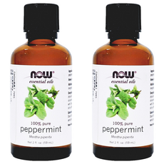NOW Foods 純薄荷精油, peppermint, 59ml, 2瓶