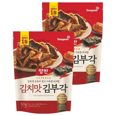Dongwon 東遠 Yangban 兩班 酥脆紫菜片 辛奇風味, 50g, 2個