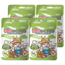 vosto 沃司托 啵脆化毛潔牙餅, 60g, 4個, 田園放牧