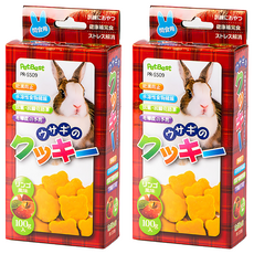 PetBest 健康密碼兔用手作香甜蘋果餅干, 100g, 2盒