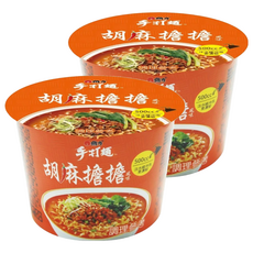 維力 手打麵 胡麻擔擔風味 110g, 2個