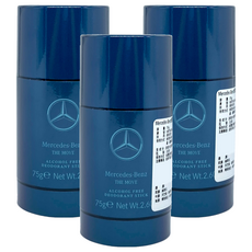 Mercedes-Benz 賓士 恆星男性淡香水體香膏, 3個, 75g