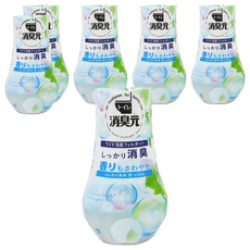 KOBAYASHI 小林製藥 消臭元 廁所芳香劑, 潔淨皂香, 400ml, 6個