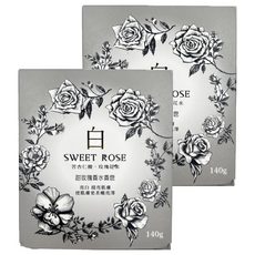 ARWIN 雅聞 BIOCHEM 倍優 甜香水香皂 玫瑰 白, 140g, 2個