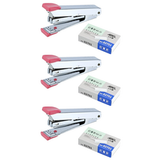 10號釘書機 附針組 01536, 桃色, 3盒