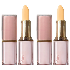 OSSEO 歐皙兒 Angel kiss蜂王漿潤色護唇膏, 2個, 3.5g, 粉黃色