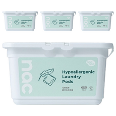 nac nac 低敏親膚嬰兒洗衣膠囊 32入, 4個, 256g