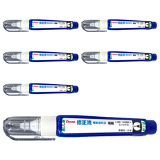 Pentel 飛龍文具 萬能型極細修正液 ZL112-WT, 6個, 4.2ml