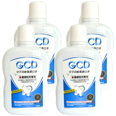 元琪 GCD分子功能氧漱口水, 4個, 530ml