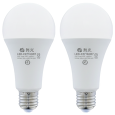 DANCELIGHT 舞光 16W LED 全電壓都泡 6500K E27, 2個, 白光