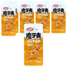 衛龍 魔芋爽麻辣素毛肚, 18g, 6包