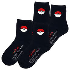 oneder 旺達 寶可夢童襪-精靈球 19-21