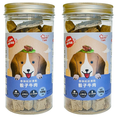 Baster 巴絲特 泰瑞叔叔犬用凍乾, 2罐, 骰子牛肉, 100g