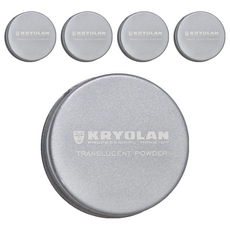 KRYOLAN 歌劇魅影 輕柔透明蜜粉 15g, PW08 紫色, 5個