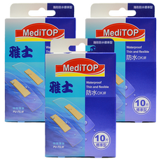 凱迪急救繃(未滅菌), 10片, 3盒