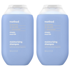 method 美則 感官洗髮乳 就是滋潤, 2件, 100ml