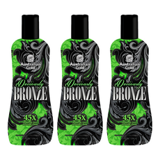 Australian Gold 金色澳洲 Deviously BlackTM 專業室內黝黑45X助曬乳液, 250ml, 3瓶