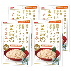 AiXiA 金罐無垢軟包貓餐包 3號, 50g, 4個, 雞肉