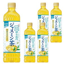 SunTORY 三得利 伊右衛門贊澤茉莉花茶, 600ml, 5個