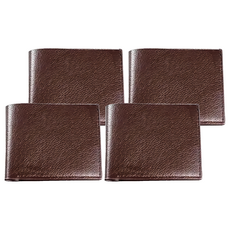 美得像專櫃 男用皮革短夾