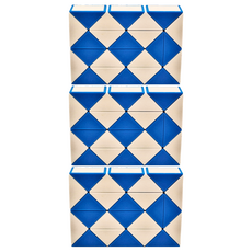 QYTOYS 奇藝 魔尺 魔術方塊 24段, 藍色/白色, 3盒