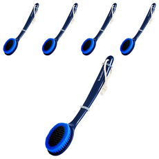 AKei. 多合一沐浴刷, 1個裝, 5個, 海軍藍