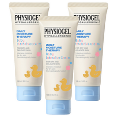 PHYSIOGEL 潔美淨 層脂質嬰兒潤膚乳霜, 100ml, 3條